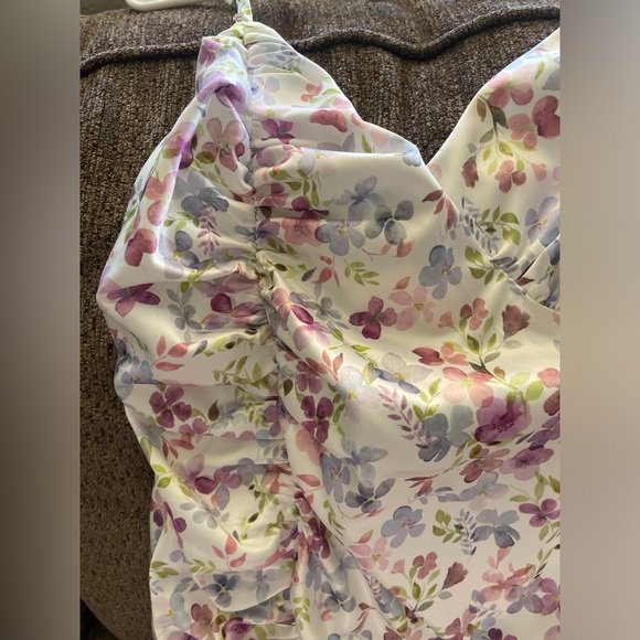 Majorelle floral silk dress size S - Picture 4 of 7